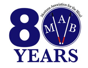 80 years of MAB convention logo. The logo consists of a large 80, with the MAB logo in the 0.