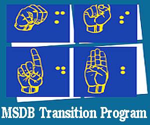 The Montana School for the Deaf and the Blind Transition Program Logo