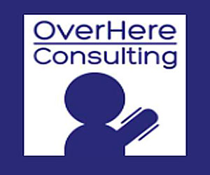 The Over Here Consulting Logo